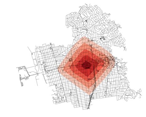 isochrones speed map.